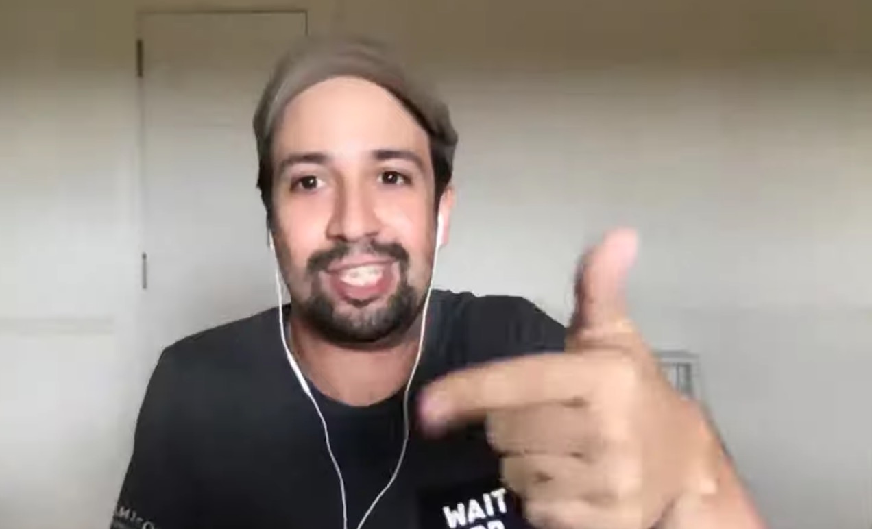 Watch Lin Manuel Miranda Rap About Hamilton N95 Masks And More